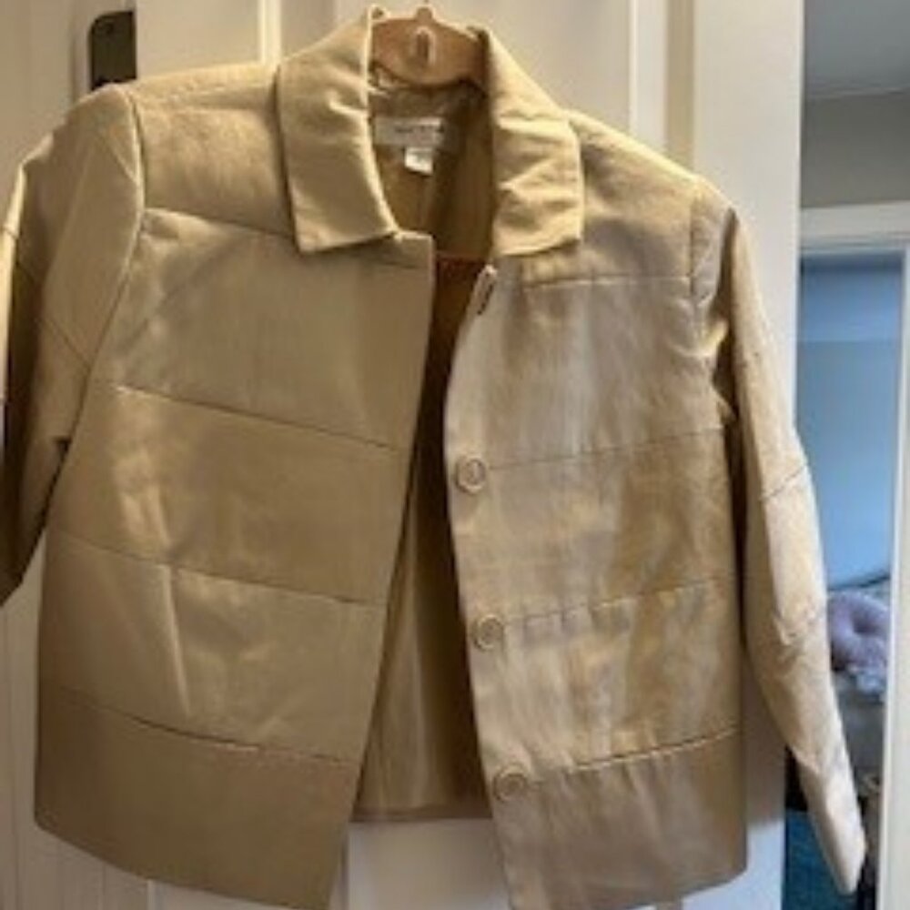 Isaac Mizrahi cotton jacket